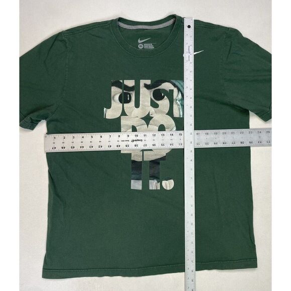 Nike Just Do It Michigan State Spartans Graphic T-shirt Men XL Green - Picture 6 of 6